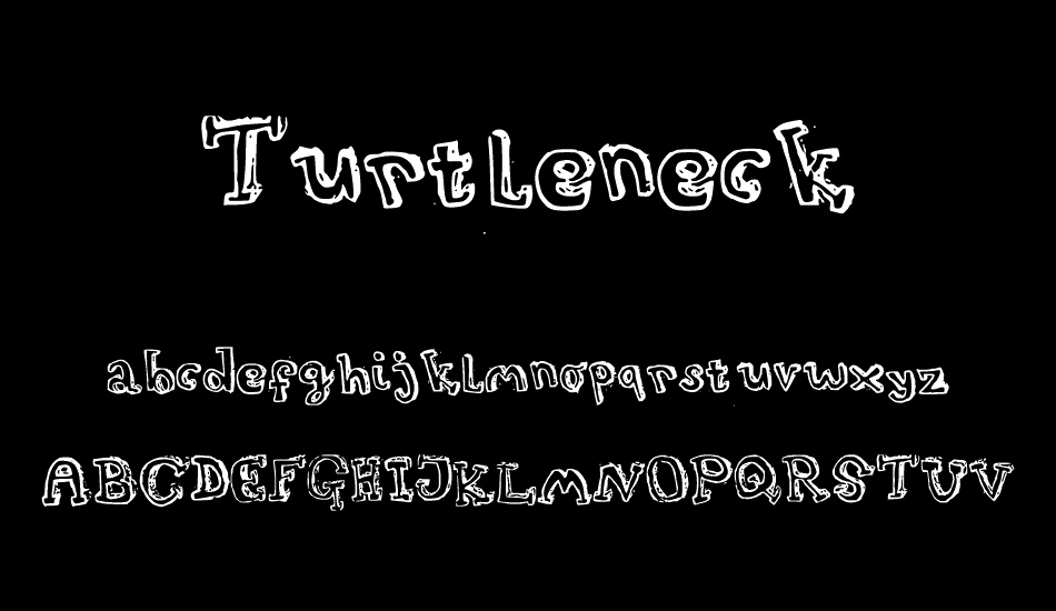 turtleneck font