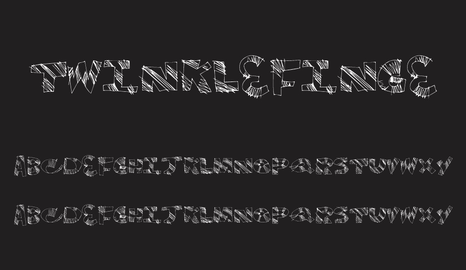 twinklefingers font