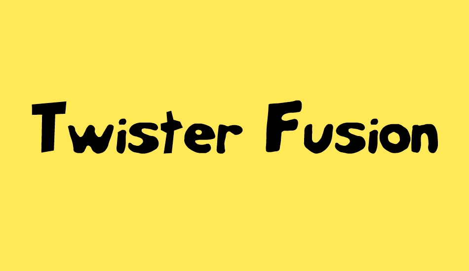 twister-fusion font big