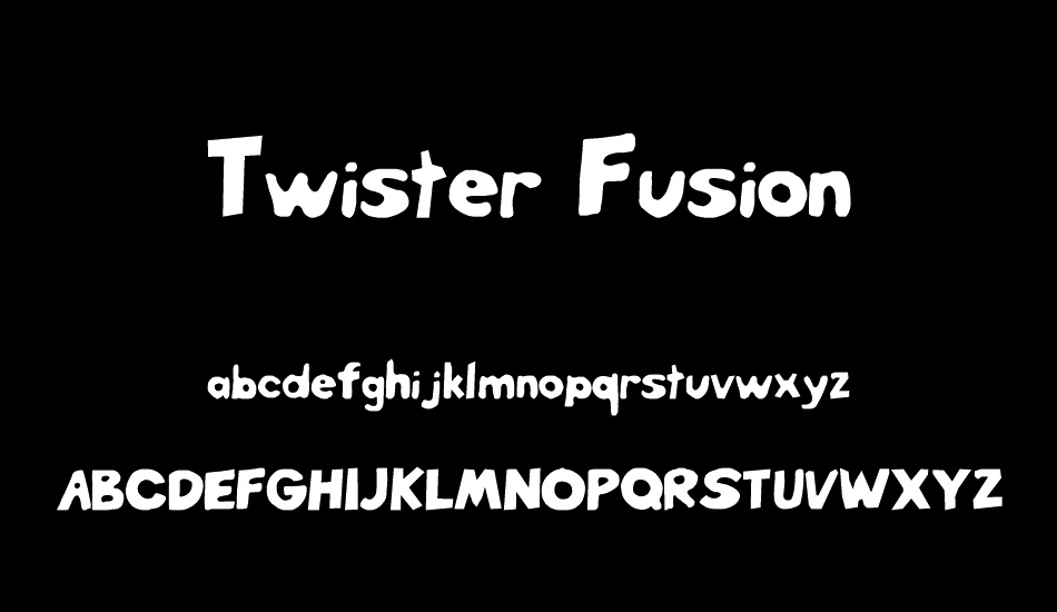 twister-fusion font