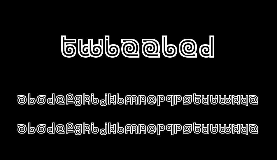 twizzled font