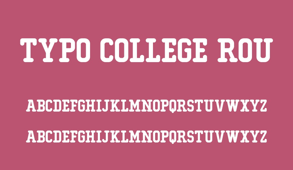 typo-college-rounded-demo font