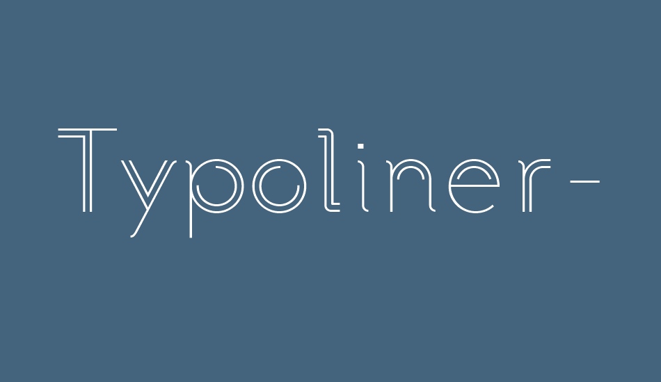 typoliner-rw-light font big