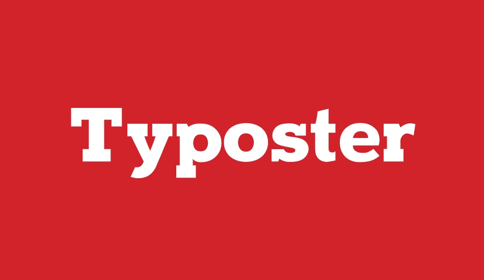 typoster font big