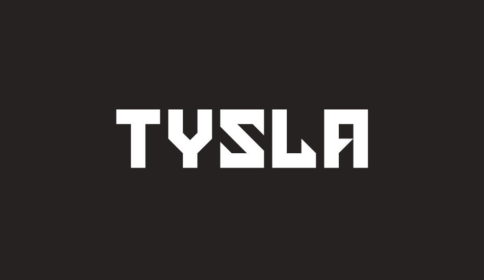 tysla font big