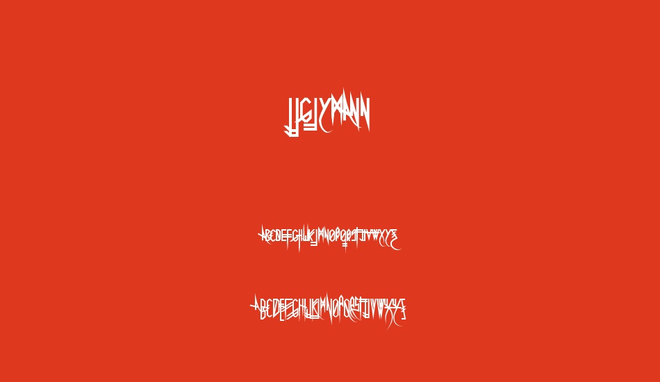 uglymann font