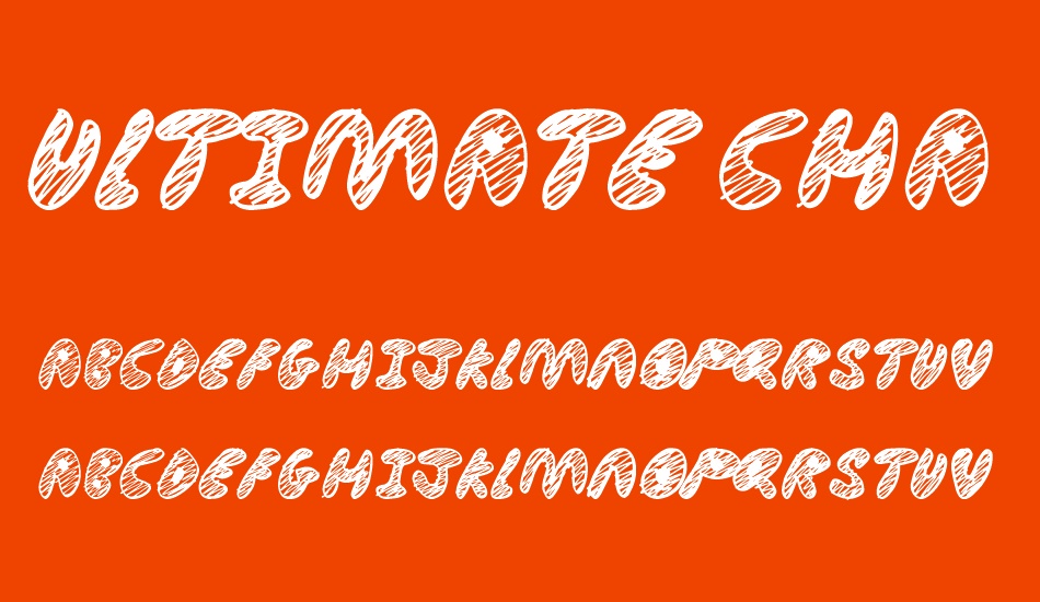 ultimate-chaos font