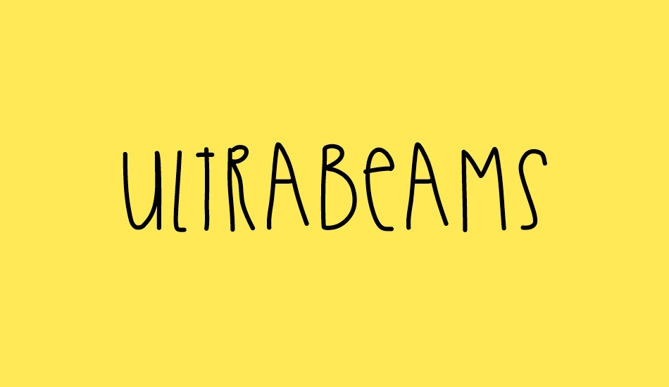 ultrabeams font big