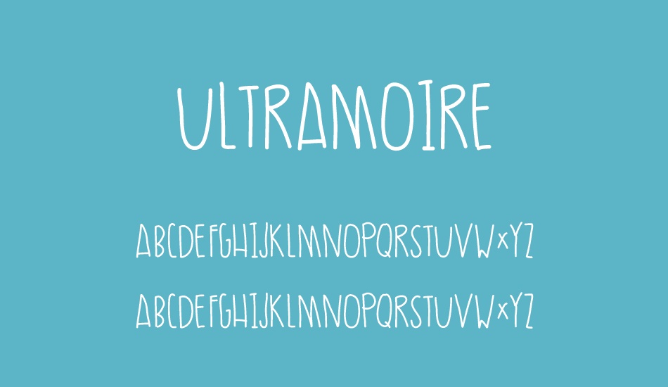 ultramoire font