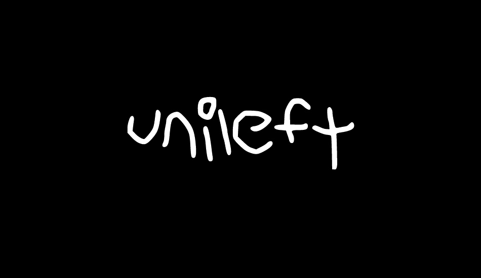 unileft font big