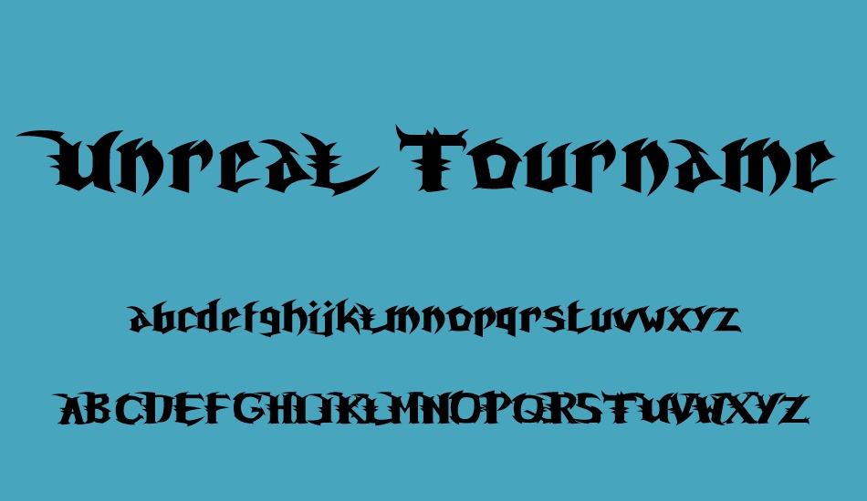 unreal-tournament font