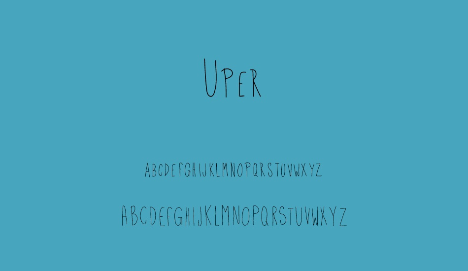 uper font