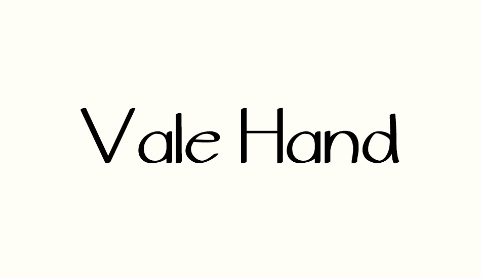 vale-hand font big