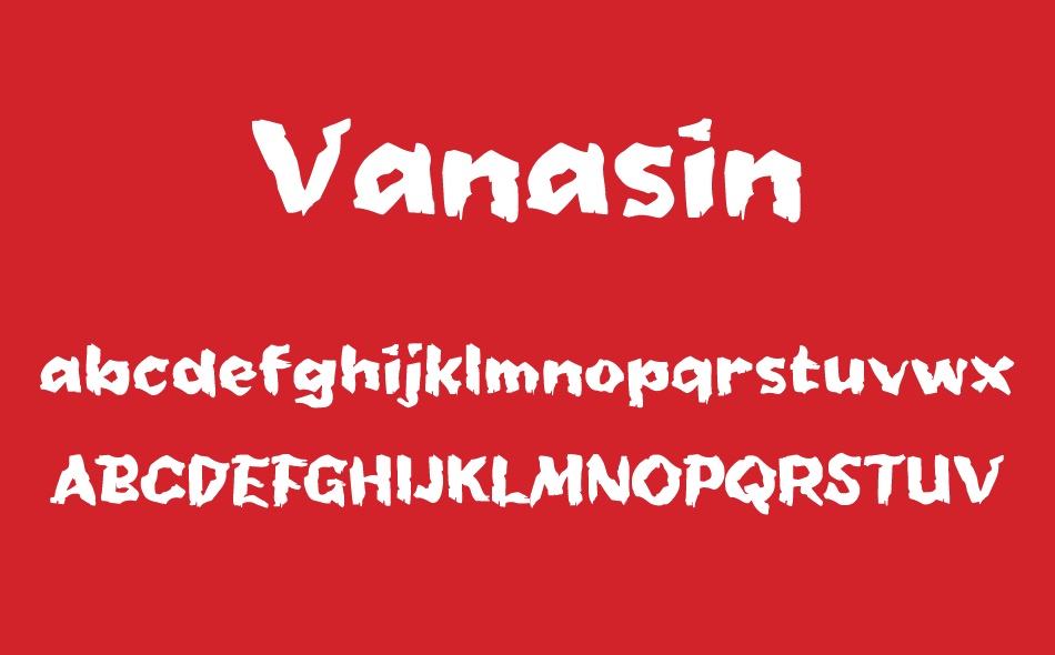 Vanasin font