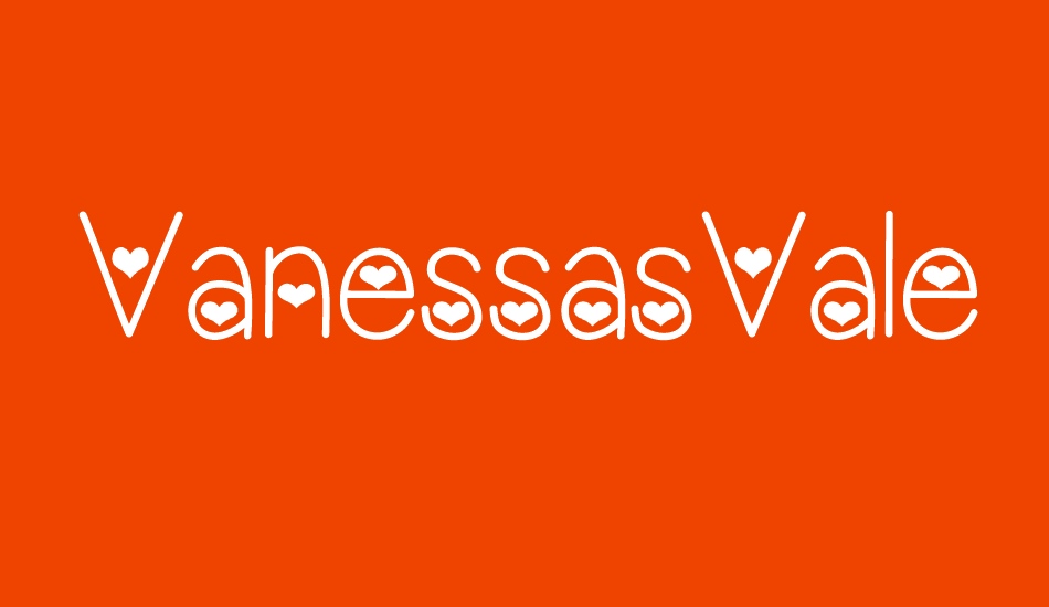 vanessasvalentine font big