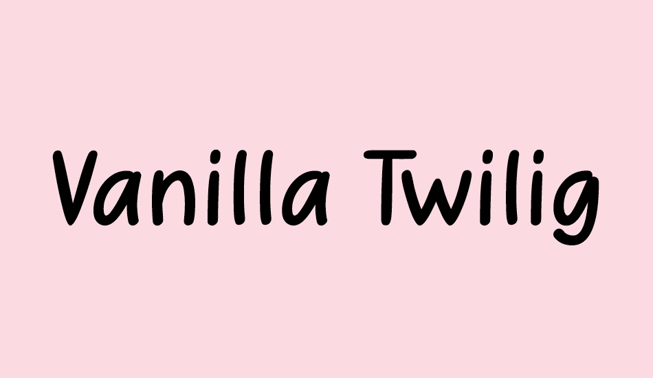 vanilla-twilight font big