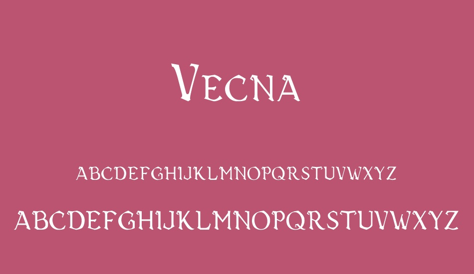 vecna font