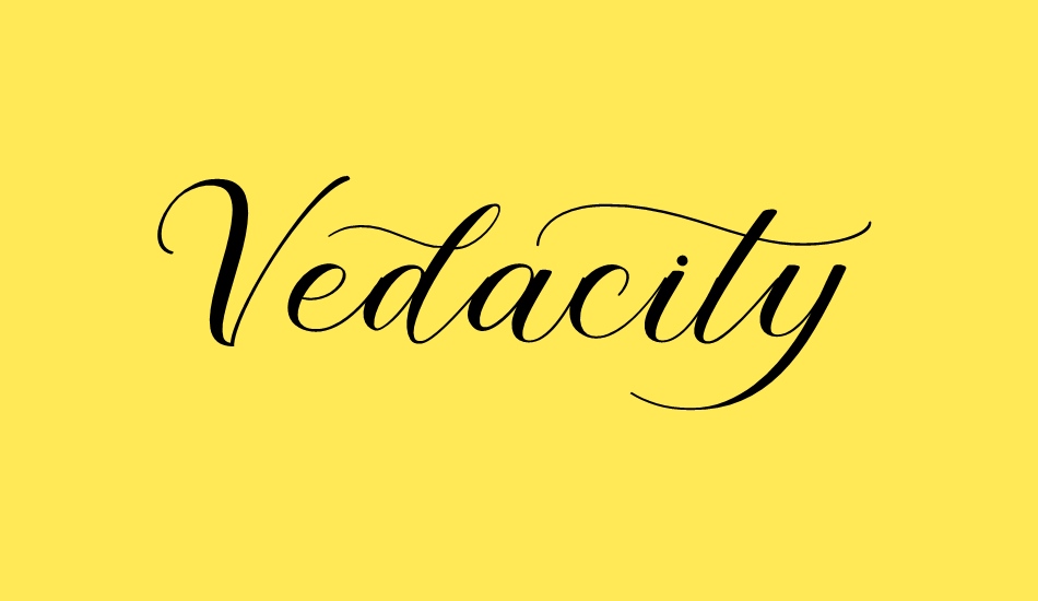 vedacity-demo font big