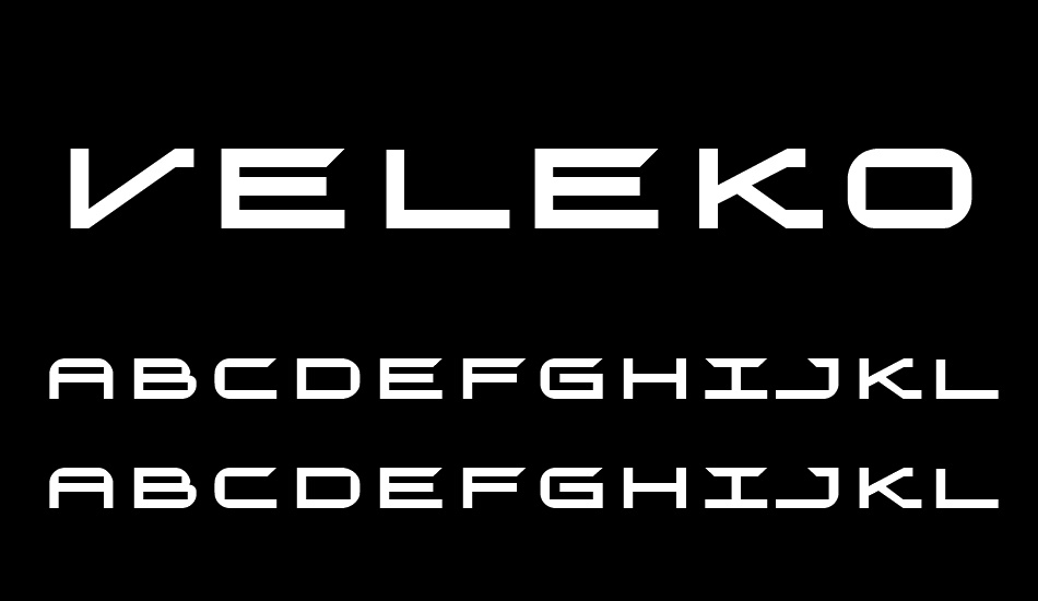 velekom font