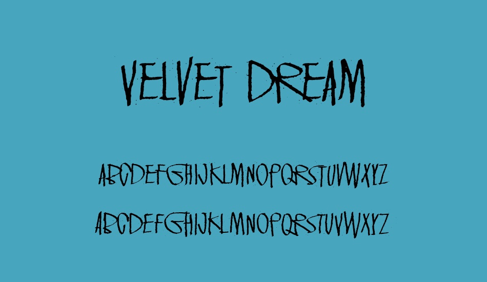 velvet-dream font