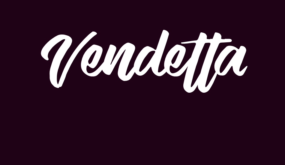 vendetta font big