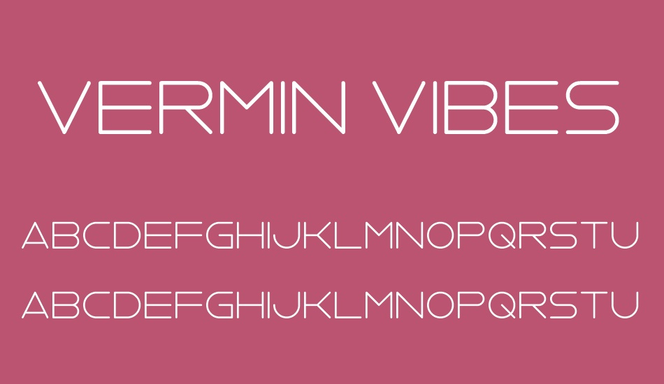 vermin-vibes-2-nightclub font