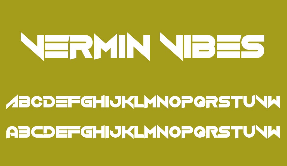 vermin-vibes-4 font