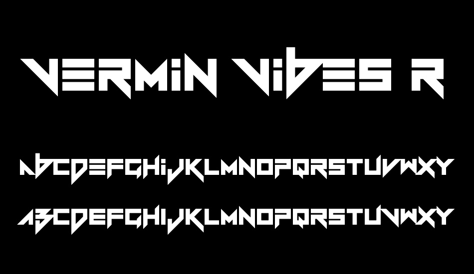 vermin-vibes-redux font