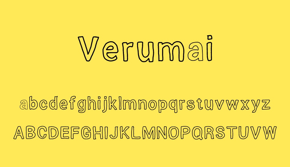 verumai font