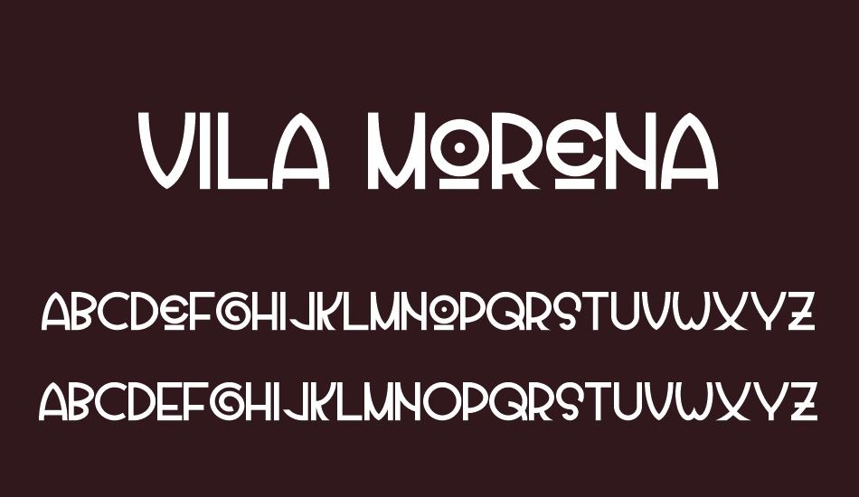 vila-morena font