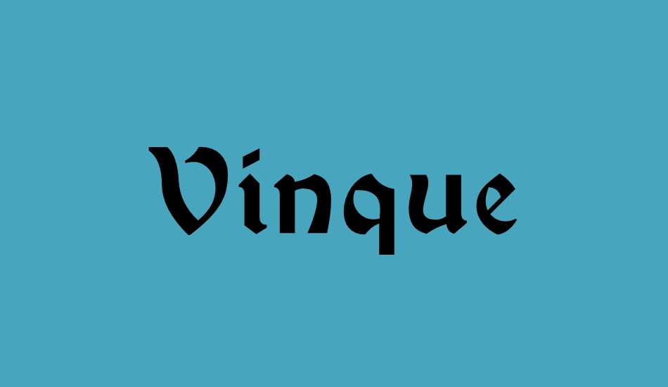 vinque font big