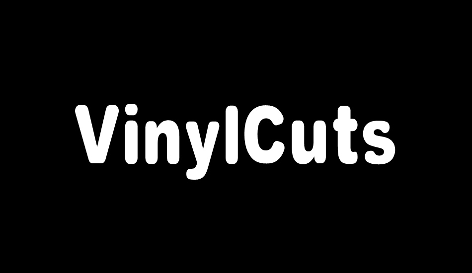 vinylcuts font big