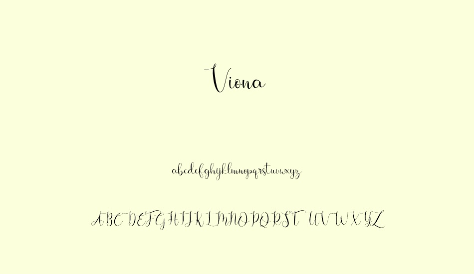 viona font