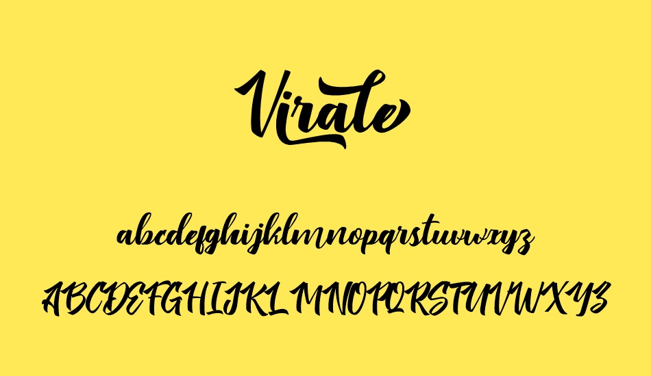 virale font