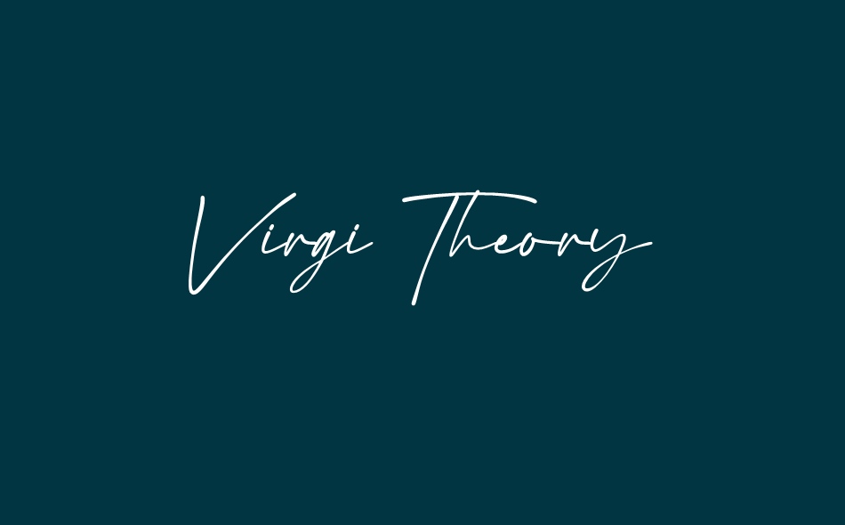 Virgi Theory font big