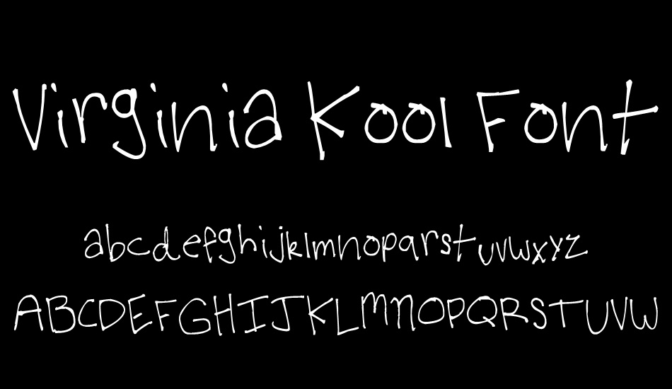 virginia-kool-font font