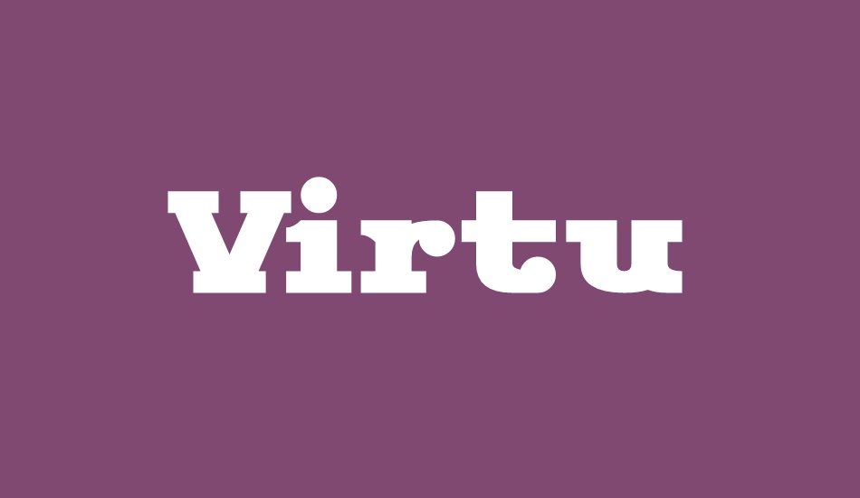 virtu font big