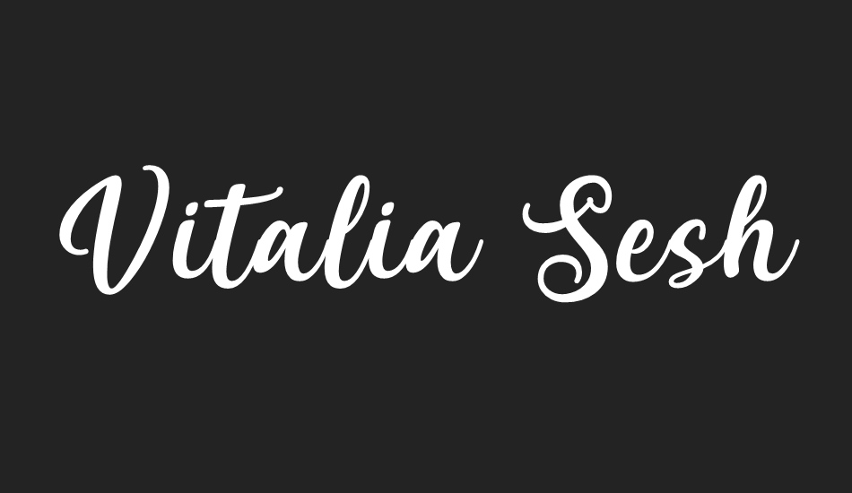 vitalia-sesha font big