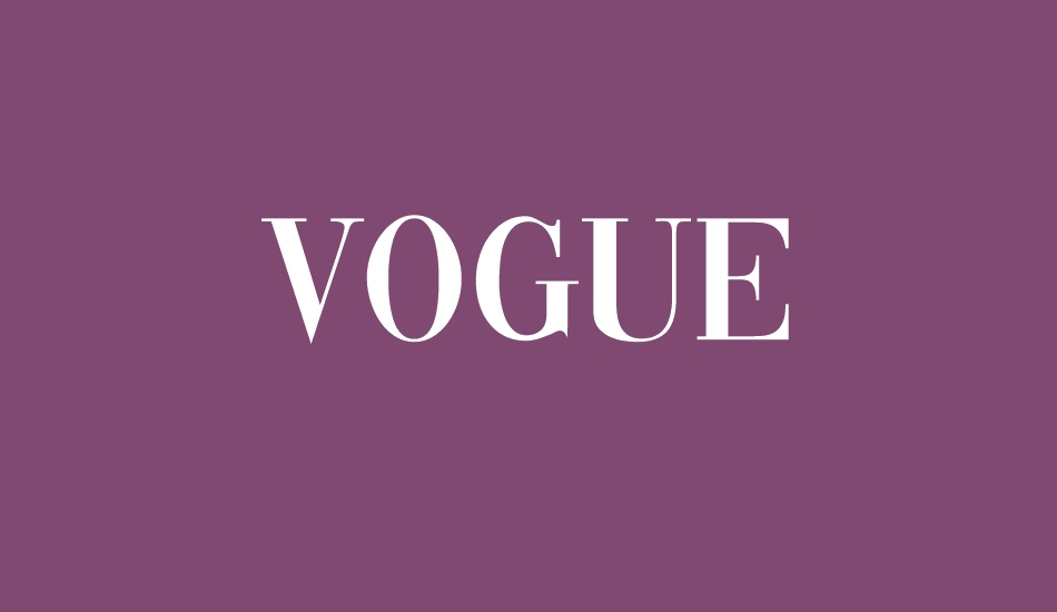 vogue font big