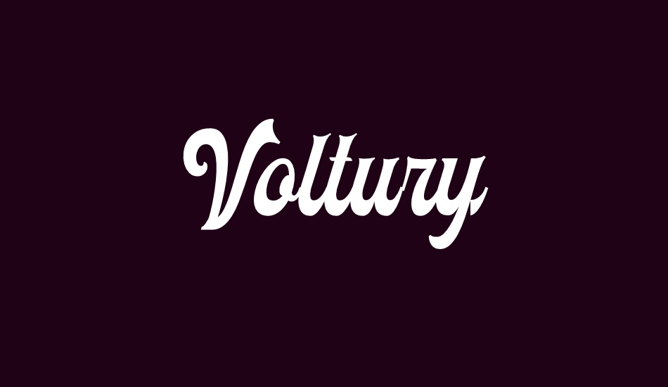 voltury font big