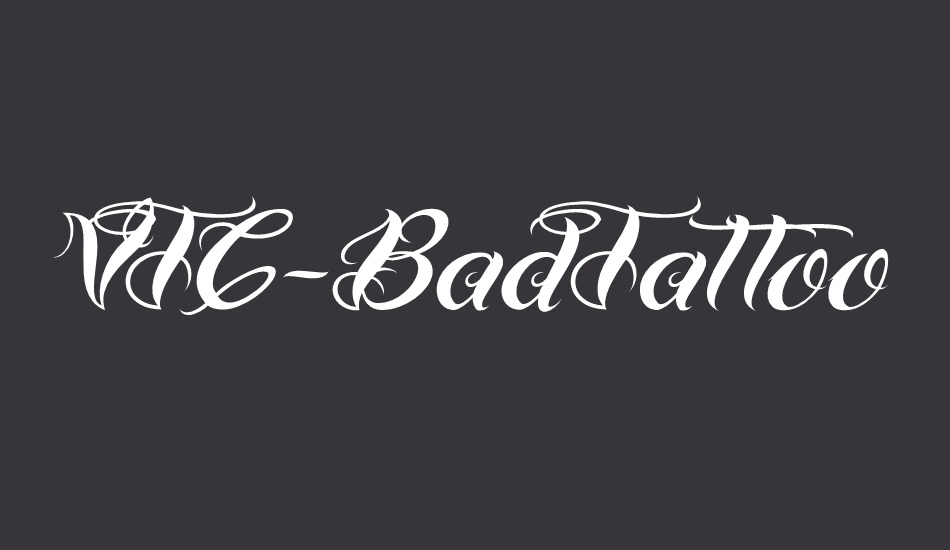 vtc-badtattoohandone font big