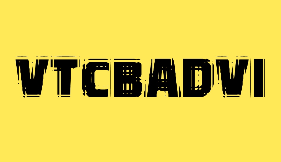 vtcbadvision font big