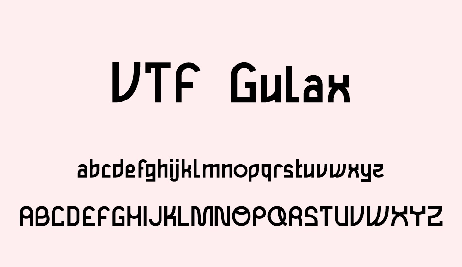 vtf-gulax font