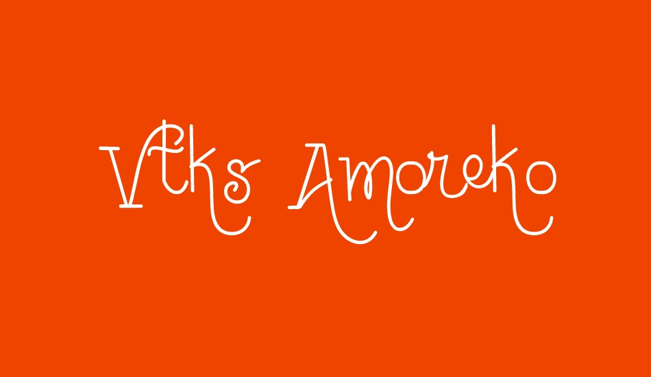 vtks-amoreko font big