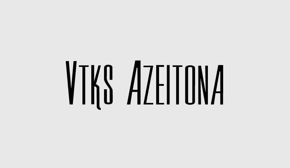 vtks-azeitona font big