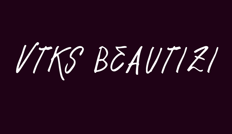 vtks-beautizinea font big