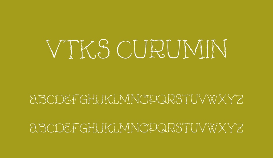 vtks-curumin font