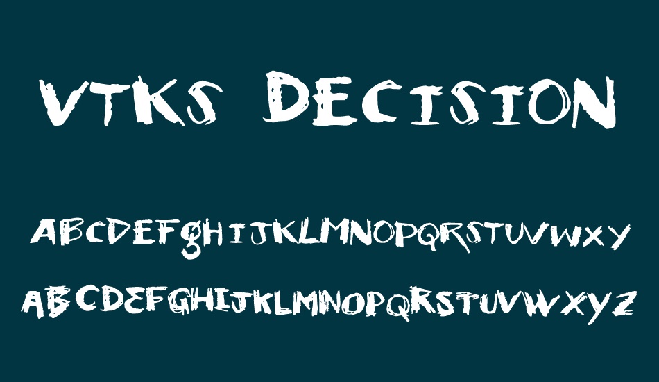 vtks-decision font