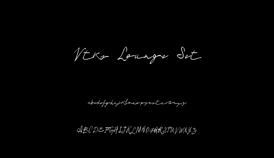 vtks-lounge-set font