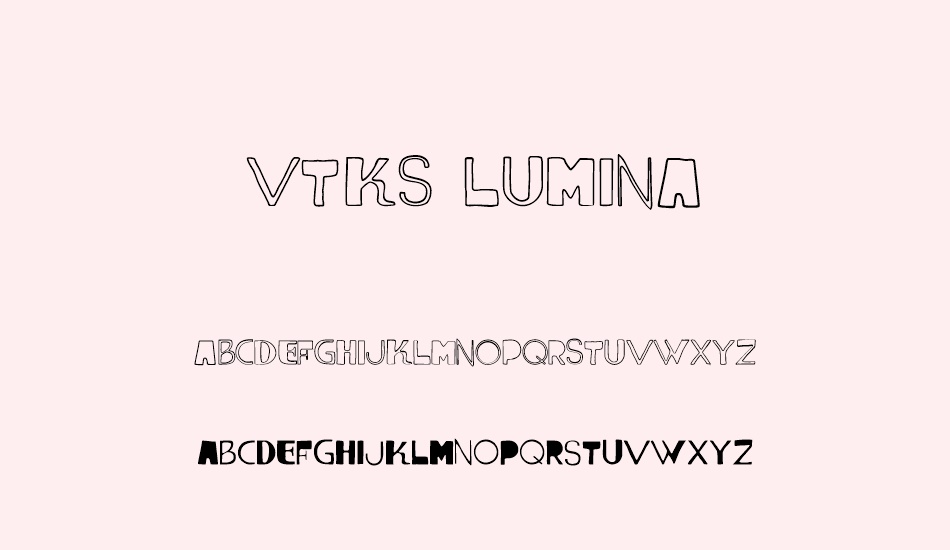 vtks-lumina font